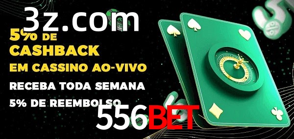 Promoções do cassino ao Vivo 556BET